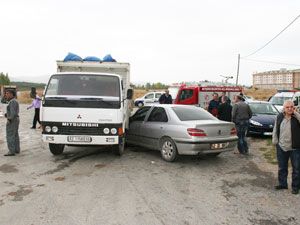 2 kazada 4 kişi yaralandı