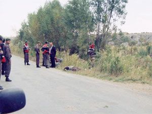 Motosikletten sulama kanalına düşen sürücü öldü