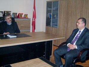 Aruntaş, veda ziyaretinde bulundu