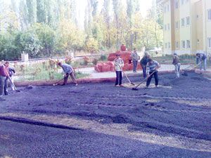 Doğanhisar'da çevre düzenleme çalışmaları