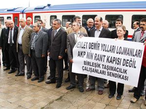 Lojmanların belediyeye devredilmesine tepki