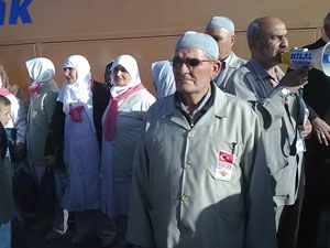 Sarayönü'nde ilk hac kafilesi uğurlandı