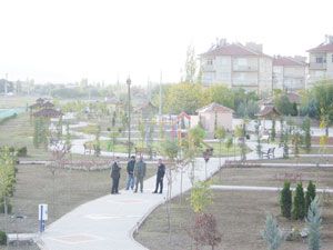 Kulu'da parklar elden geçiriliyor