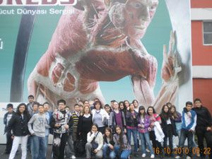 Diltaş öğrencileri, Body Worlds’ta