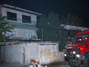 Beyşehir'deki ev  yangınının raporu