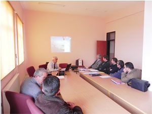 Akören'de hububat tarımı eğitim semineri başladı
