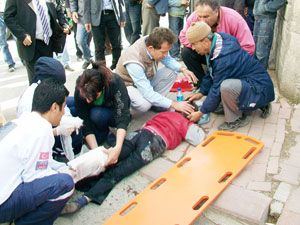 Beyşehir'de trafik kazası: 2 yaralı