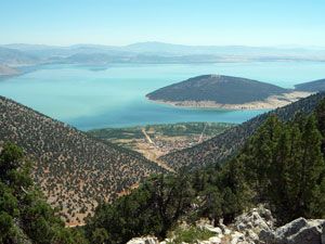 Mada Adasına ahşap iskele kuruluyor 