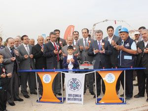 Selçuklu temel atma yarışında
