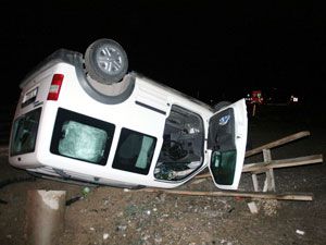 Düğün dönüşü meydana gelen kazada 6 yaralı