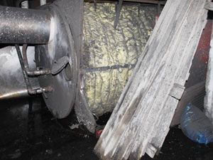 Kalorifer kazanının patlaması korkuttu