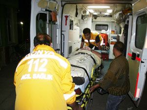 Asansör boşluğuna düşen kişi yaralandı