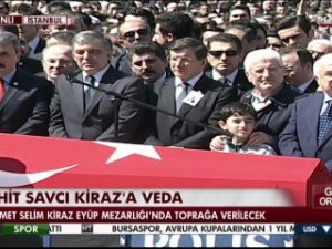 Şehit Savcı Kiraz için cenaze töreni