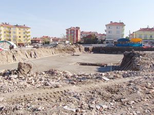 Akşehir'de yeni hükümet konağı inşaatı başladı