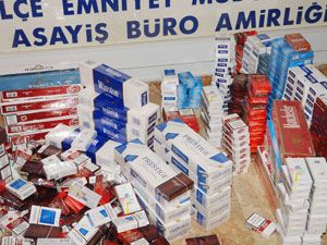 Ereğli'de kaçak sigara operasyonu