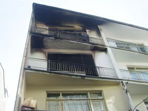 Şems Mahallesi’ndeki yangın korkuttu