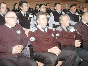 Güvenlik görevlilerine hizmet içi eğitim