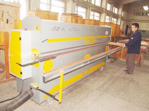 Ahşap Teknoloji bölümüne yeni makine