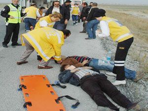 Bayram tatiline acı başladık: 2 ölü, 7 yaralı