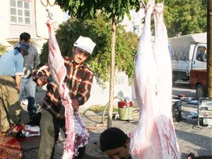 Kurban keserken dikkatli olun