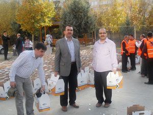 Binlerce aileye kurban yardımı