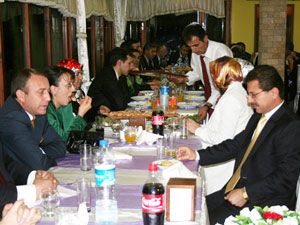 Cumhuriyet Başsavcısı Yavuz'a veda yemeği