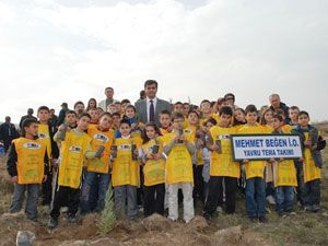 Fidanlar toprakla buluştu