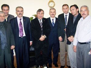 Çay, meslek odalarını ziyaret etti