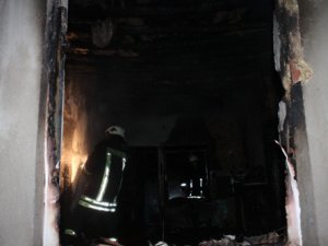 Zihinsel Engelli Genç Yangında Hayatını Kaybetti