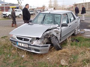 Akşehir'de trafik kazası: 1 yaralı