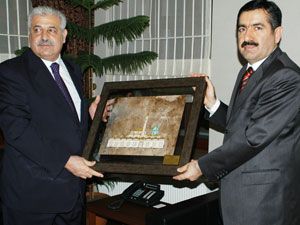 Musul Valisi Nuceyfi Vali Doğan'ı ziyaret etti