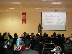 3B Dershanesi’nde velilere seminer.