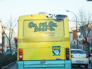 Bu reklamların dolmuşlarda ne işi var?