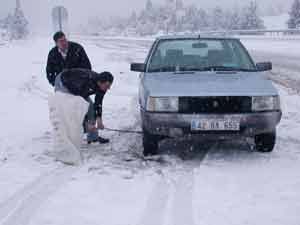 Karlı havada sürüş teknikleri