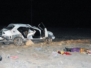 Otomobil takla attı: 1 ölü, 3 yaralı