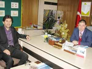 Acar’dan, PTT Başmüdürü Mevlüt Keklik’e ziyaret