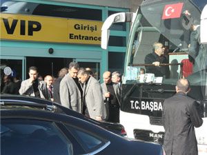 BAŞBAKAN KONYA'YA GELDİ
