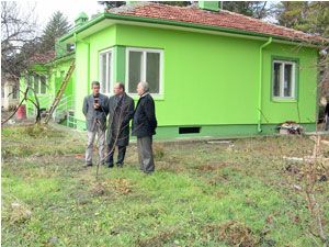 Memur evlerinde yapılan çalışmalar devam ediyor
