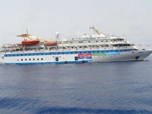 Mavi Marmara gemisi İstanbul'a geldi