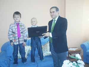Başbakan Erdoğan, Küçük Metin'e laptop gönderdi