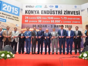 Konya Endüstri Zirvesi Fuarı açıldı