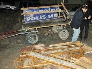 At arabasıyla polisten kaçmaya çalışınca