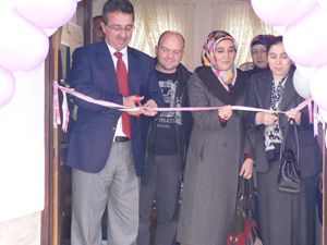 Bayanlara özel kültür merkezi açıldı