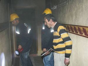 Beyşehir'deki yangın paniğe neden oldu