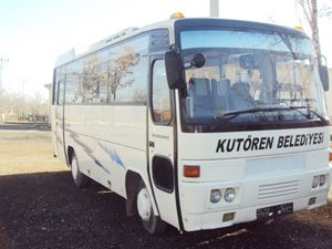 Ereğli Kutören Belediyesi minibüs aldı