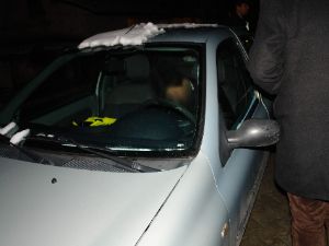 Otomobilin içinde sızan sürücü uyandırılamadı