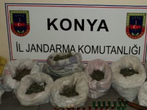 Esrar operasyonunda 5 tutuklama