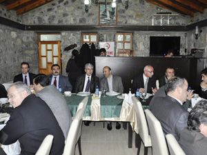 Seydişehir’de çalışan gazeteciler bir araya geldi
