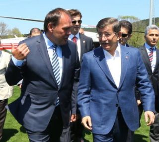 Başbakan Ahmet Davutoğlu Riva'yı gezdi
