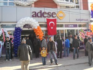 Karapınar'da Adese Market törenle hizmete açıldı